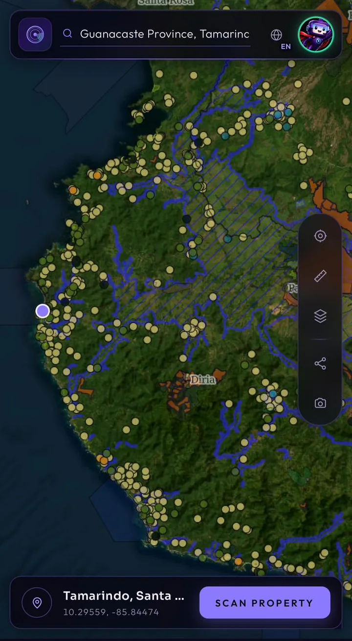 Folio live parcel map
