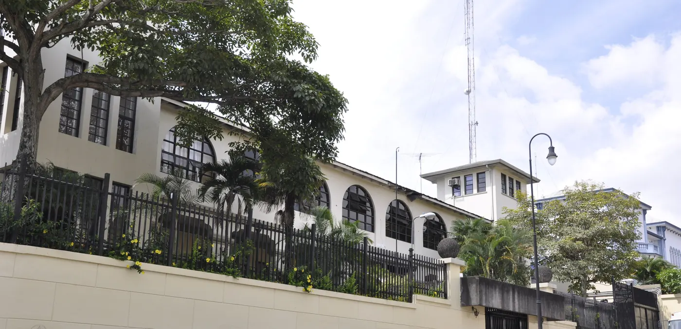 The Asamblea Legislativa of Costa Rica at Cuesta de Moras, San José